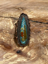 70s inspired Dried Flower Rings - boho - hippie - Statement Ring